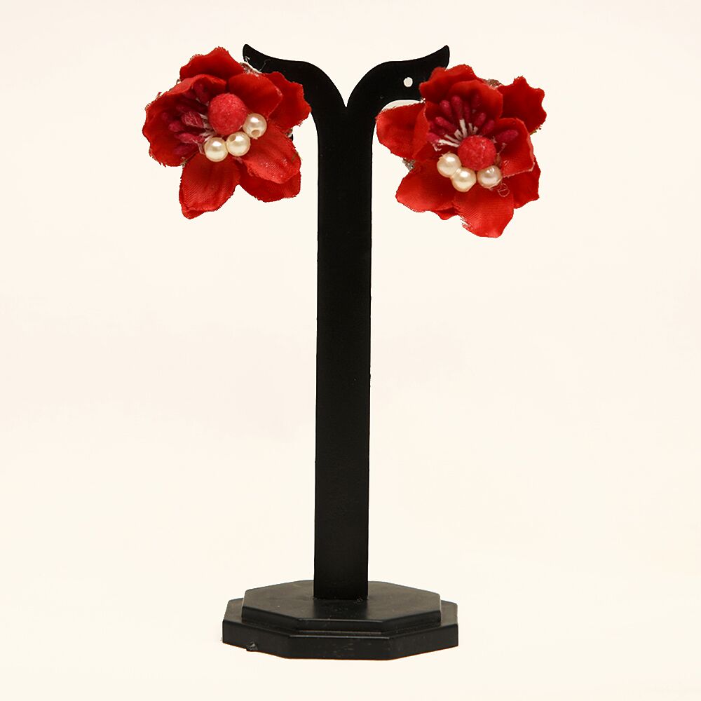 MYINDIECRAFTS RED EARRINGS SET