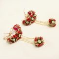 Myindiecraft Red Gold Floral Set - Image 7