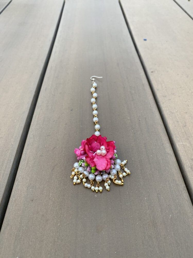 Myindiecraft FLORAL JEWELLERY SET